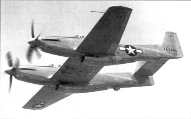 Первый прототип ХР82 4483886 во время первого полета 16 июня 1945 года - фото 95