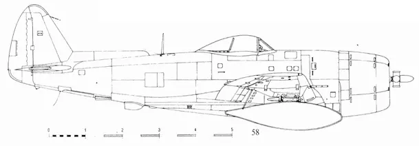 Р47 N5 Истребитель P47D25 из 310й эскадрильи 58й истребительной - фото 187