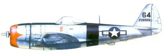 P47D заводской номер 4228505 с собственным именем Му Baby майора Альваро - фото 241