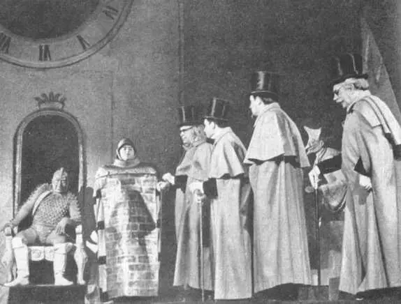 Сцены из спектакля Дракон Ленинградский театр комедии 1946 г Сцена из - фото 53