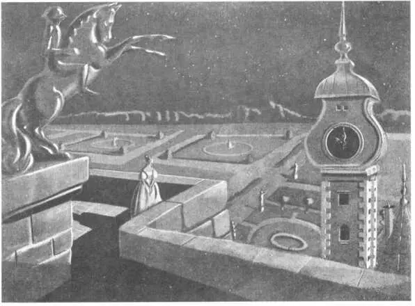 Эскизы декораций к спектаклю Тень в Ленинградском театре комедии ΗП - фото 57