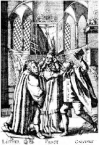 Спор о вере Сатирическая листовка Германия 1617 г Среди учеников А Ритчля - фото 11