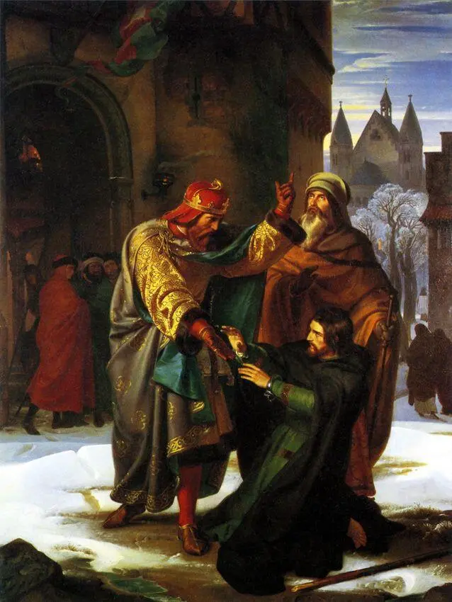 Альфред Ретель Примирение Оттона Великого с его братом Генрихом 1840 - фото 28
