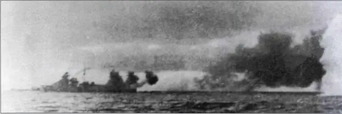 Разворот немцев привел британские корабли под их правый борт На снимке - фото 109