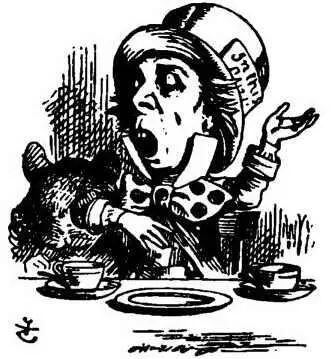 The Hatter shook his head mournfully Not I he replied We quarrelled last - фото 30