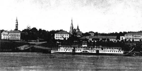 Кострома Набережная реки Волги и пристань Фотография Д И Пряничникова - фото 6