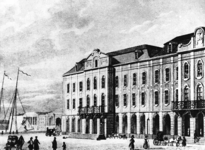 Петербургский университет Гравюра 1й половины XIX века Е В Галаган - фото 10