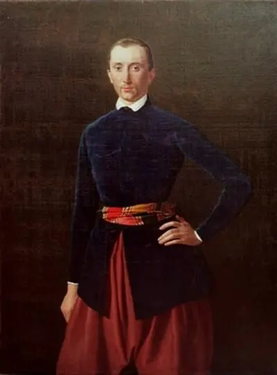 Г П Галаган Художник В А Серебряков Масло 1842 год Украинец и - фото 12