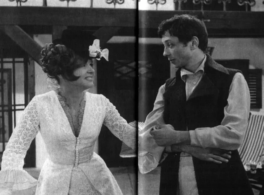 Л Гурченко Юлия Джули и О Даль Ученый в кинофильме Тень 1971 г В - фото 28