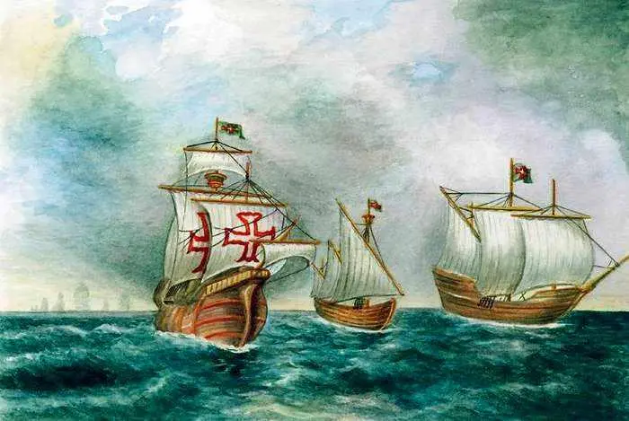 Испанская флотилия в море На поиски легендарной страны Офир в 1605 году на - фото 88