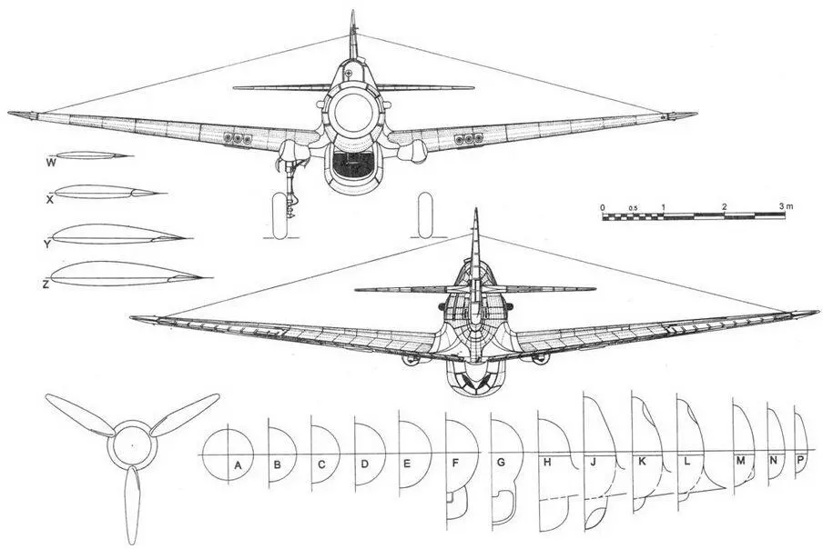 Curtiss P40K1CU Curtiss P40K1CU с радиополукомпасом и 55галлонным - фото 71