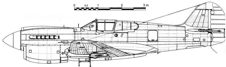 Curtiss P40K1CU Curtiss P40K1CU с радиополукомпасом и 55галлонным - фото 72