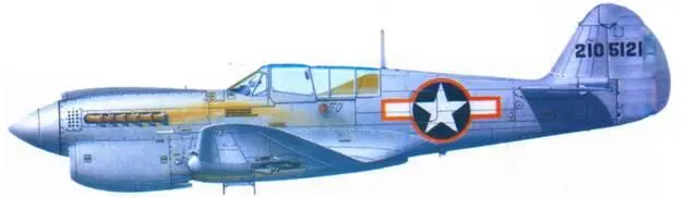 P40N5CU 42105121 из 45th FS 15th FG 7th AF остров Бейкер Каролинский - фото 117