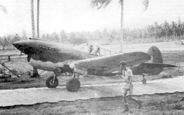 Kittyhawk Мк IA Л2142 Гернифилд Милнбей Папуа август 1942 года В - фото 32