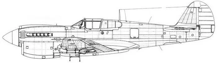 Curtiss P40N1CU Curtiss KH захваченный финнами советский Р40 - фото 48