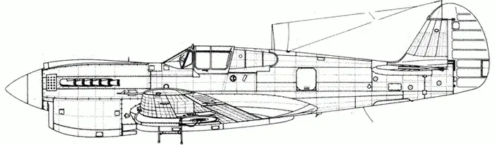 Curtiss KH захваченный финнами советский Р40 Curtiss P40L20CU - фото 49