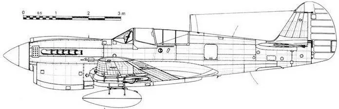 Curtiss P40N35 с развернутым подвесным баком практиковалось в 80й FG - фото 55