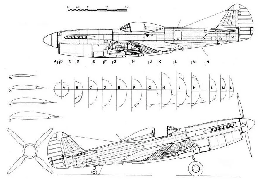 Curtiss XP40Q1 Curtiss P40N с экспериментальным лыжным шасси Curtiss - фото 70
