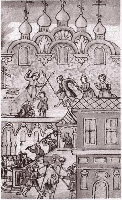Бунт стрельцов в 1682 году после смерти царя Федора Алексеевича Миниатюра из - фото 33