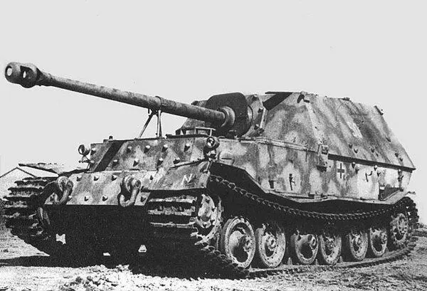 САУ Фердинанд 5й роты 654го дивизиона истребителей танков захваченная на - фото 61
