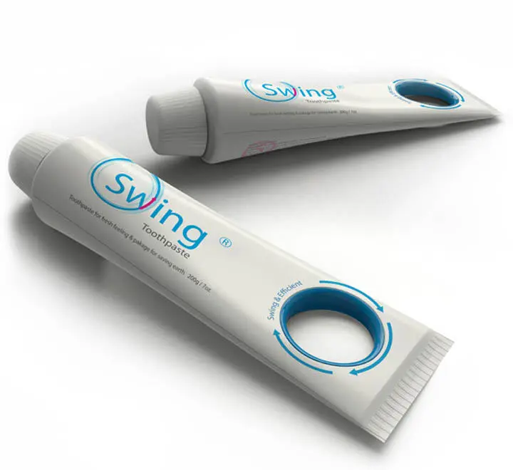 Идея Swing Toothpaste основана на принципе центрифуги В край тюбика встроено - фото 47