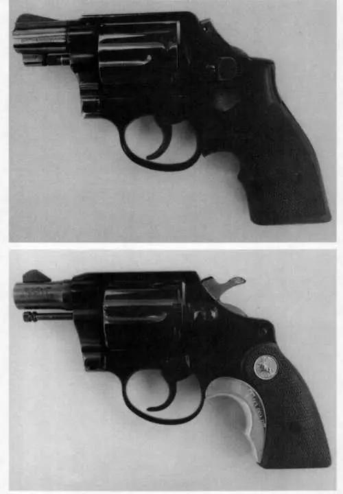 Ранние примеры снабби Colt Agent и SW Model 12 Оба представители легковесных - фото 1