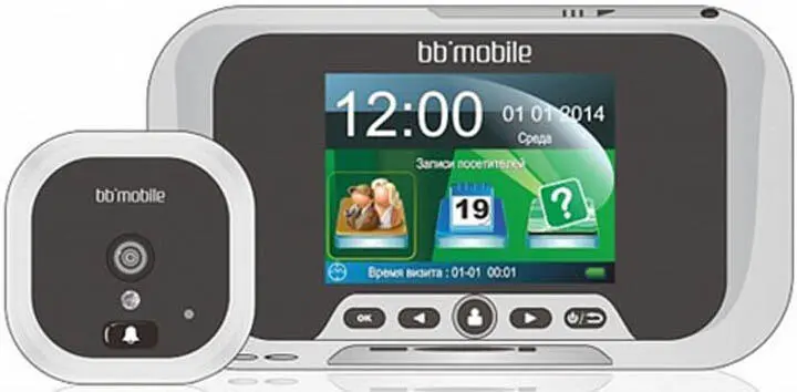 ГлазОК bbmobile представляет собой комплект из дверного звонка с камерой и - фото 41