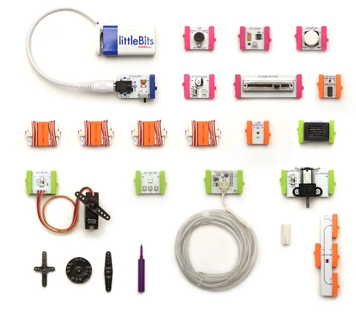 LittleBits это набор интерактивных унифицированных элементов каждый из - фото 65