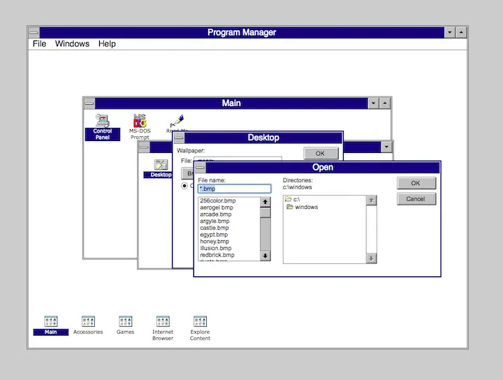 4 Windows 95 1995 Выпущенная 24 августа 1995 года Windows 95 первые - фото 45