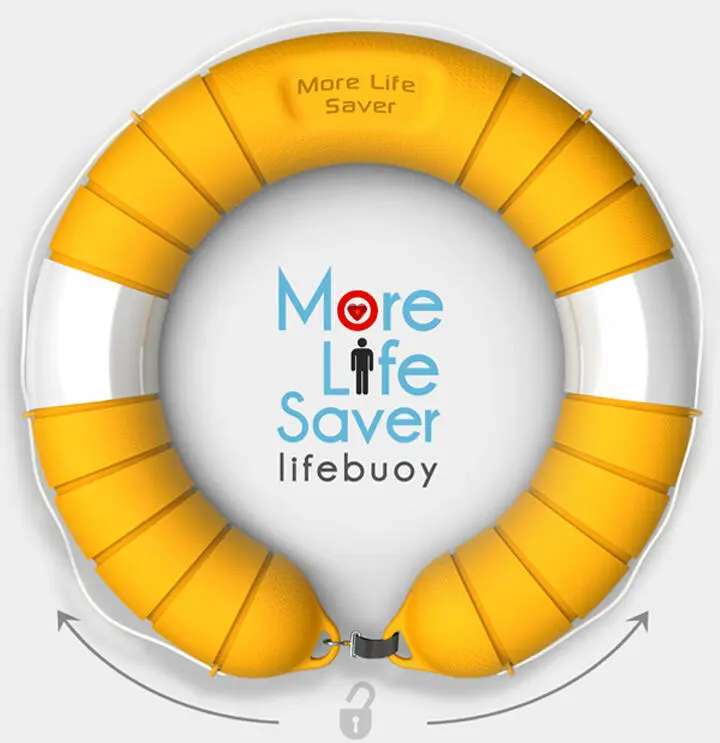 More life saver имеет застёжку и немного гофрированный корпус что легко - фото 25
