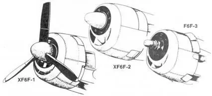 XF6F4 с пушечным вооружением заводской аэродром на ЛонгАйленде 31 марта - фото 12