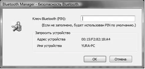 Рис 39 Запрос пароля на втором компьютере При последующих подключениях - фото 20