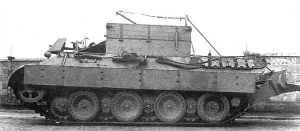 Бронированная ремонтноэвакуационная машина Bergepanther 1 марта 1944 года на - фото 22
