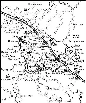 Наступление 3й танковой армии с 22 августа по 9 сентября 1942 года - фото 27