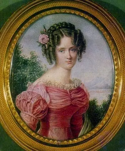 Ел Н Раевская А Лагрене 1821 С Н Раевская Э Мартен 1830е гг - фото 7