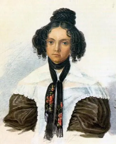 Княгиня М Н Волконская Н А Бестужев 1837 Сон Волконского Неизвестный - фото 34