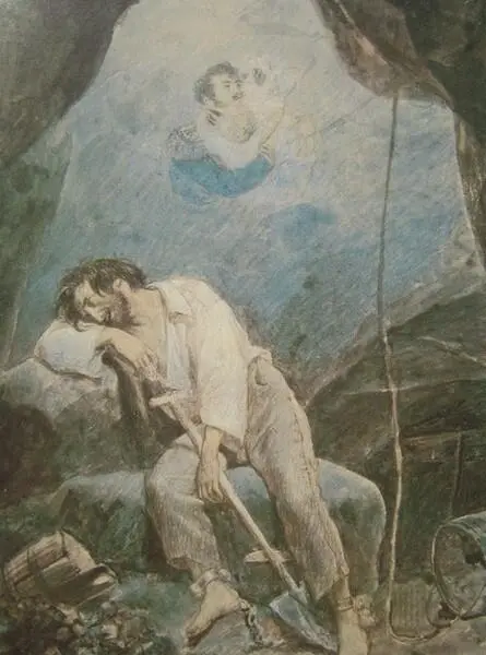 Сон Волконского Неизвестный художник 1840е гг Князь А Ф Орлов - фото 35