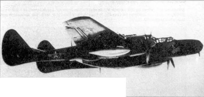 Истребитель P61В BLIND DATE лейтенанта Грина из 549 NFS в полете над - фото 83