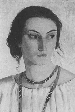 Е Е Зеленкова сестра художницы З Е Серебрякова 1913 г Е Е Лансере - фото 20