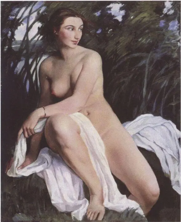 Купальщица 1911 г Спящая обнаженная 1934 г Баня 1913 г - фото 37