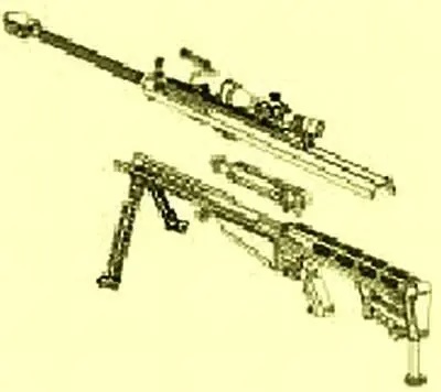 Технические характеристики Калибр 50 BMG 127x99 мм Механизм - фото 43