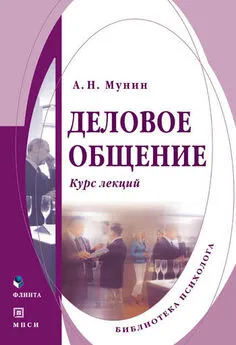 Александр Мунин - Деловое общение. Курс лекций