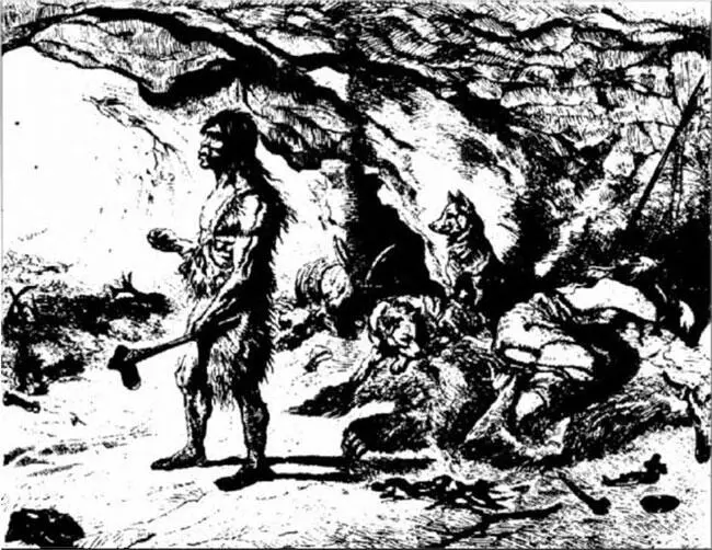 Рис 22 Видимо первая бытовая сцена из жизни неандертальцев - фото 7