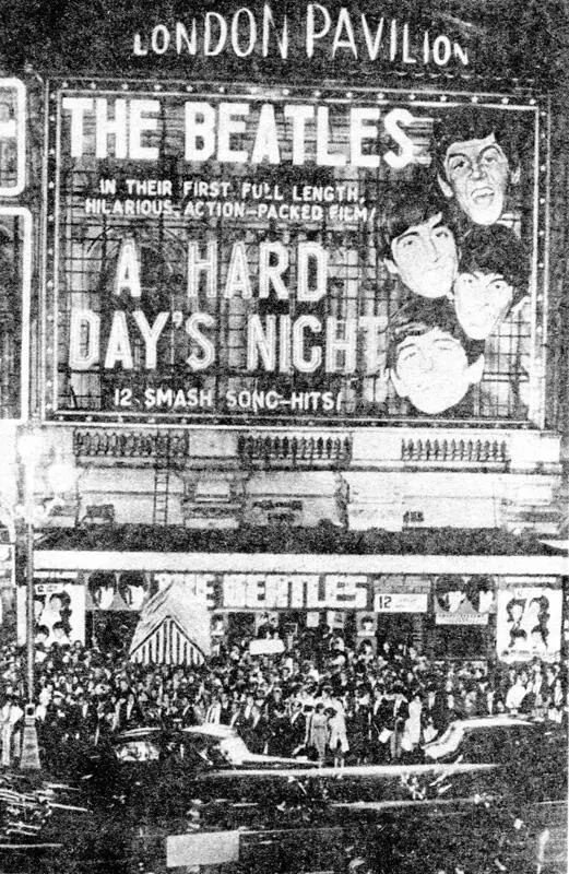Премьера первого фильма Битлз A Hard Days Night в Лондоне 1964 Альбом с - фото 21