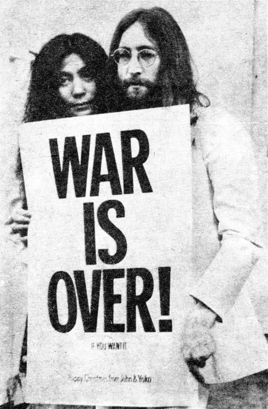 Во время мероприятия War is over рождественские праздники 1969 года Кроме - фото 34