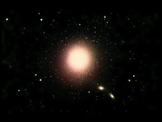 Гигантская эллиптическая галактика M 87 и ее шаровые скопления ПоясненияВ - фото 28