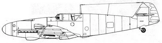 Bf 109 F6 Это было не единственное нововведение в системе охлаждения - фото 10