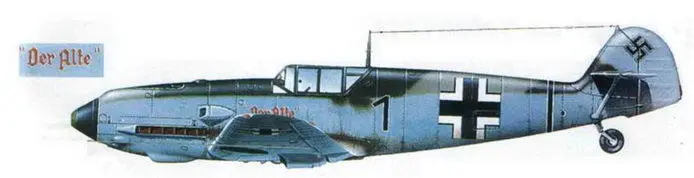 Me 109Е4 оберлейгенанта Д Робича командира 5J Gr 188 ДеКой 10 мая - фото 185