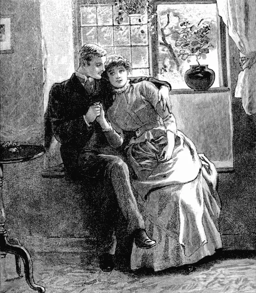Объятия Иллюстрация из журнала Кэсселлс 1887 Образованные - фото 6