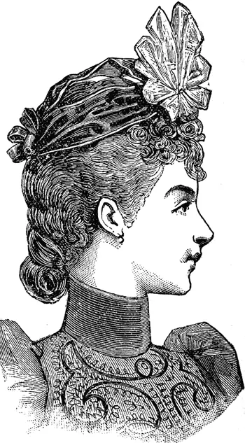 Фасоны 1890х В 1870е и 1880е годы шляпки были на пике моды Очень высокие - фото 53